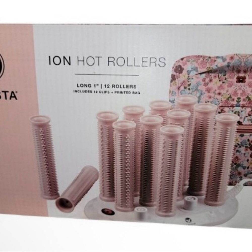 CALISTA Ion Hot Rollers for Long Hair -Brand New